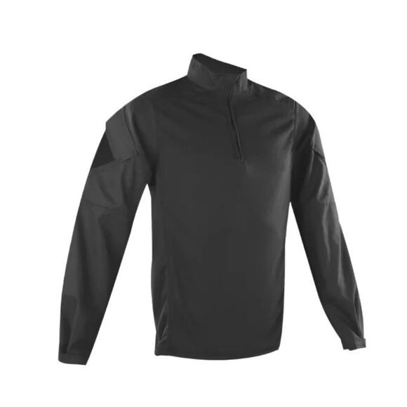 Tru-Spec Combat Shirt 1/4 Zip Tactical Shirt Men's XL Regular Black Urban Force - Picture 1 of 8